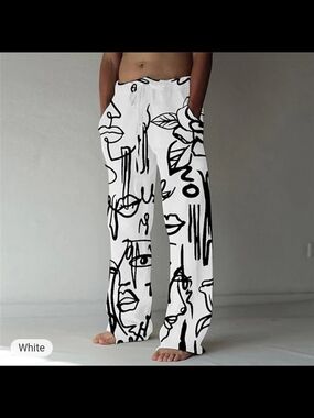 Men's Summer Lounge Pants, Joggers - New - 3XL